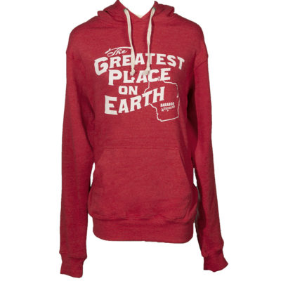 hoodie Red Greatest Place on Earth